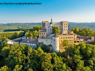 Burg Buchlov - Stahl Fachwerk für historische Dach Rettung
